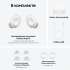 Наушники Samsung Galaxy Buds FE SM-R400N, Bluetooth, внутриканальные, белый [sm-r400nzwacis]